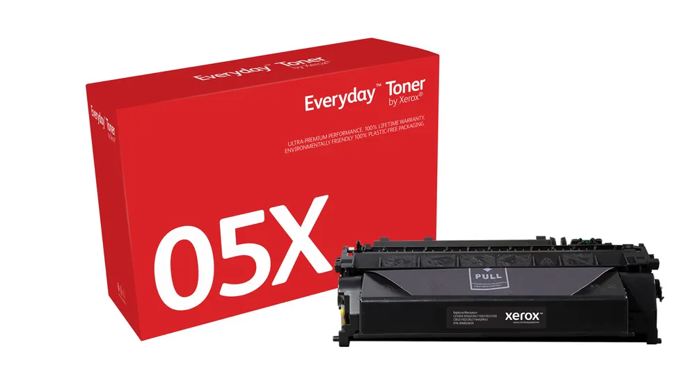 Toner Xerox Everyday Kompatibel HP 05X 6500 Seiten Schwarz Toner Xerox Everyday Kompatibel HP 05X 6500 Seiten Schwarz