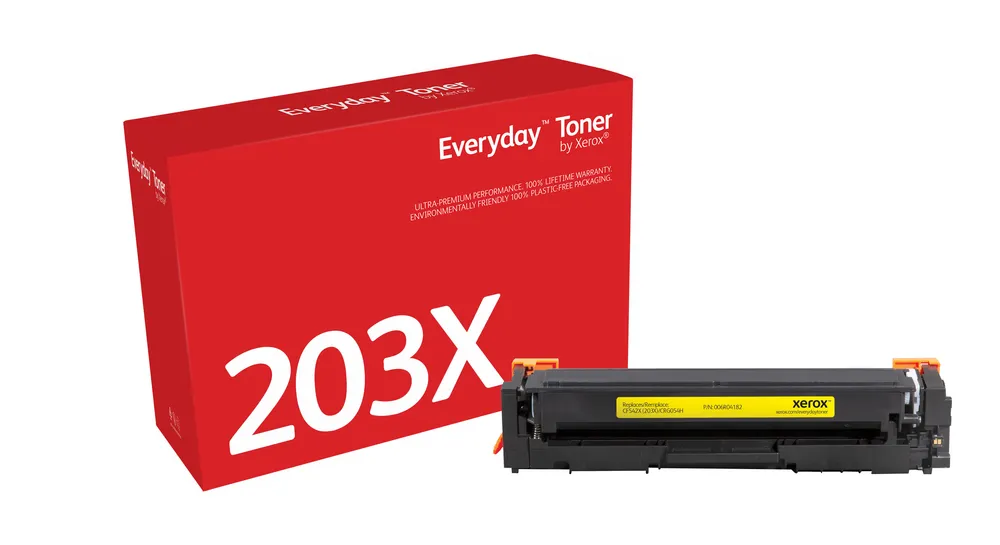 Gelber Toner Xerox Everyday Kompatibel mit HP 203X Hochkapazität