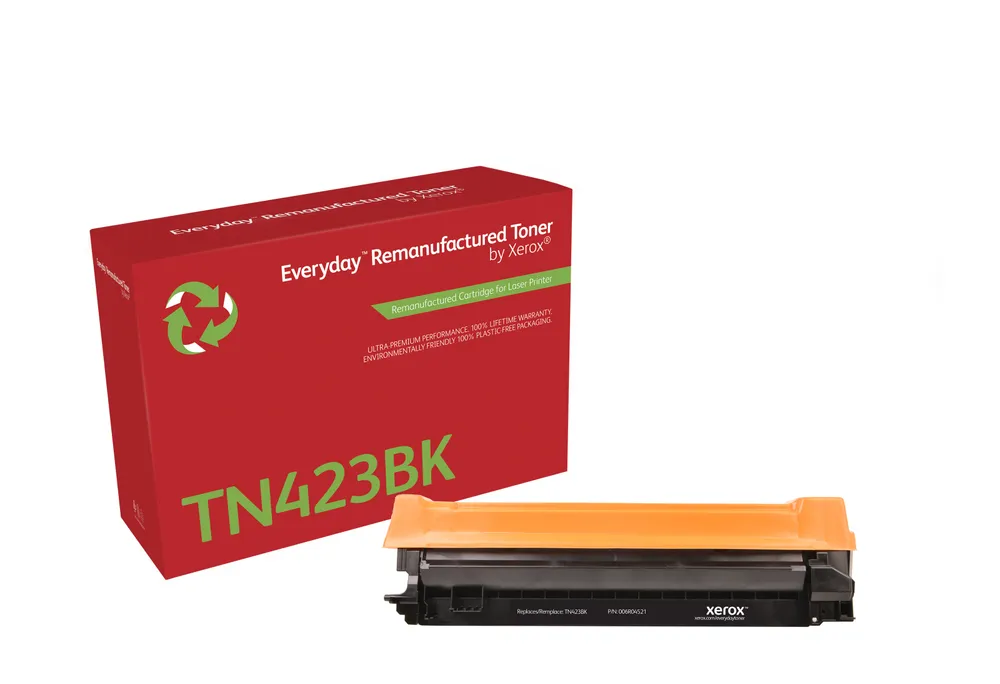 Xerox Everyday Toner Schwarz Remanufactured Kompatibel Brother TN423BK