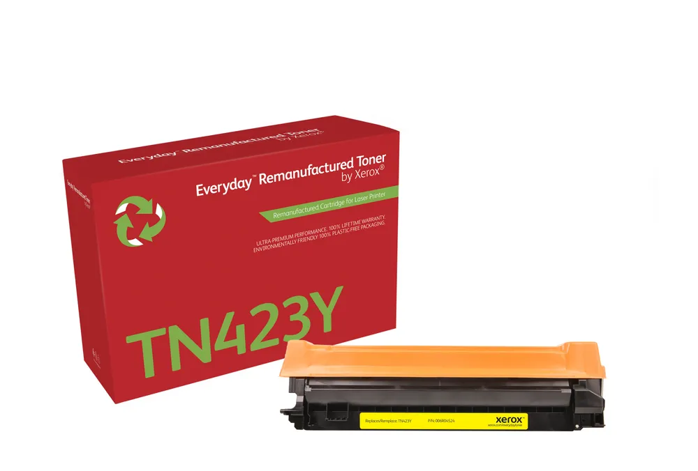 Gelber Toner Xerox Everyday Remanufactured Kompatibel Brother TN423Y