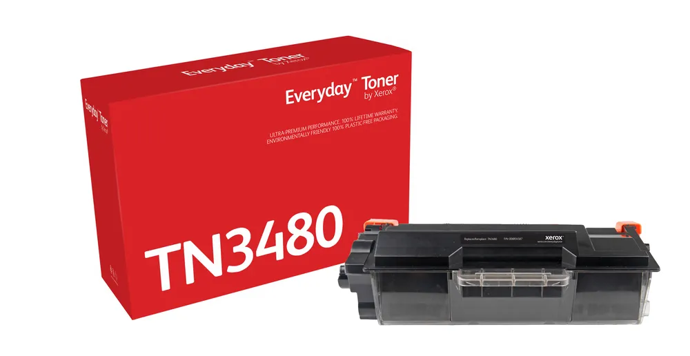 Toner Xerox Everyday Kompatibel Brother TN-3480 Mono Schwarz 8000 Seiten Toner Xerox Everyday Kompatibel Brother TN-3480 Mono Schwarz 8000 Seiten