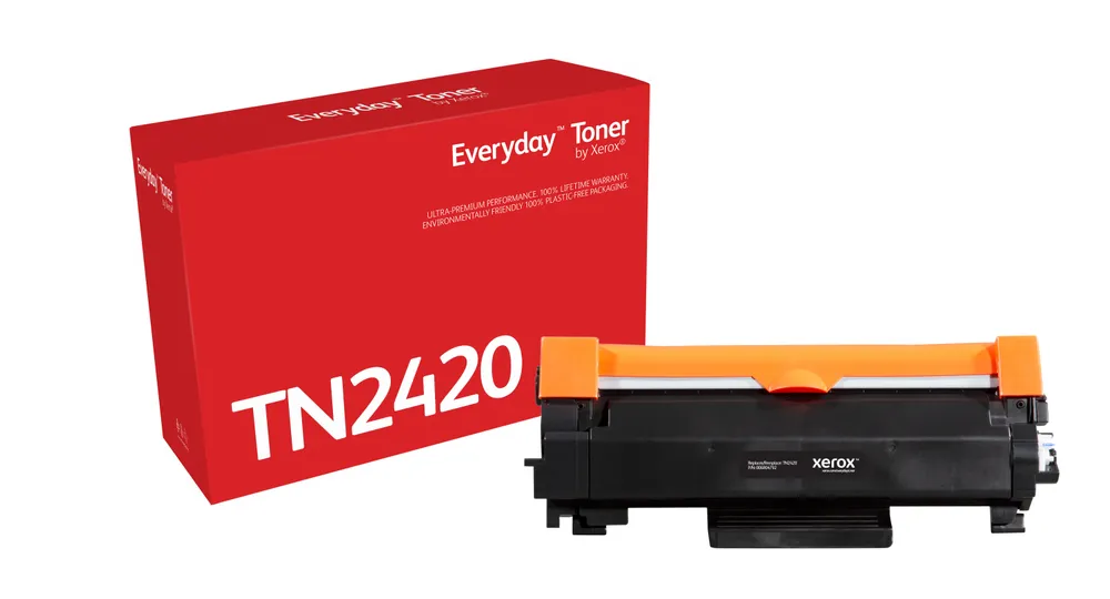 Schwarztoner Kompatibel Xerox für Brother TN2420 Hochkapazität