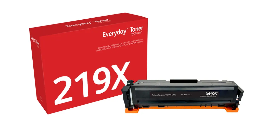 Toner Xerox 219X Schwarz Hohe Kapazität 3200 Seiten Kompatibel HP