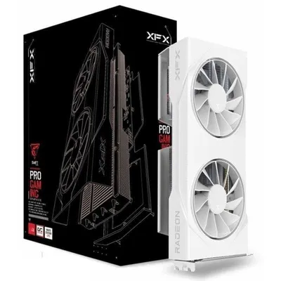Grafikkarte XFX Radeon RX 9060 XT SWIFT OC 8GB GDDR6 FSR 4 Weiß