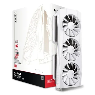 Tarjeta Gráfica XFX Radeon RX 9070 XT 16GB GDDR6 Weiß Gaming Edition