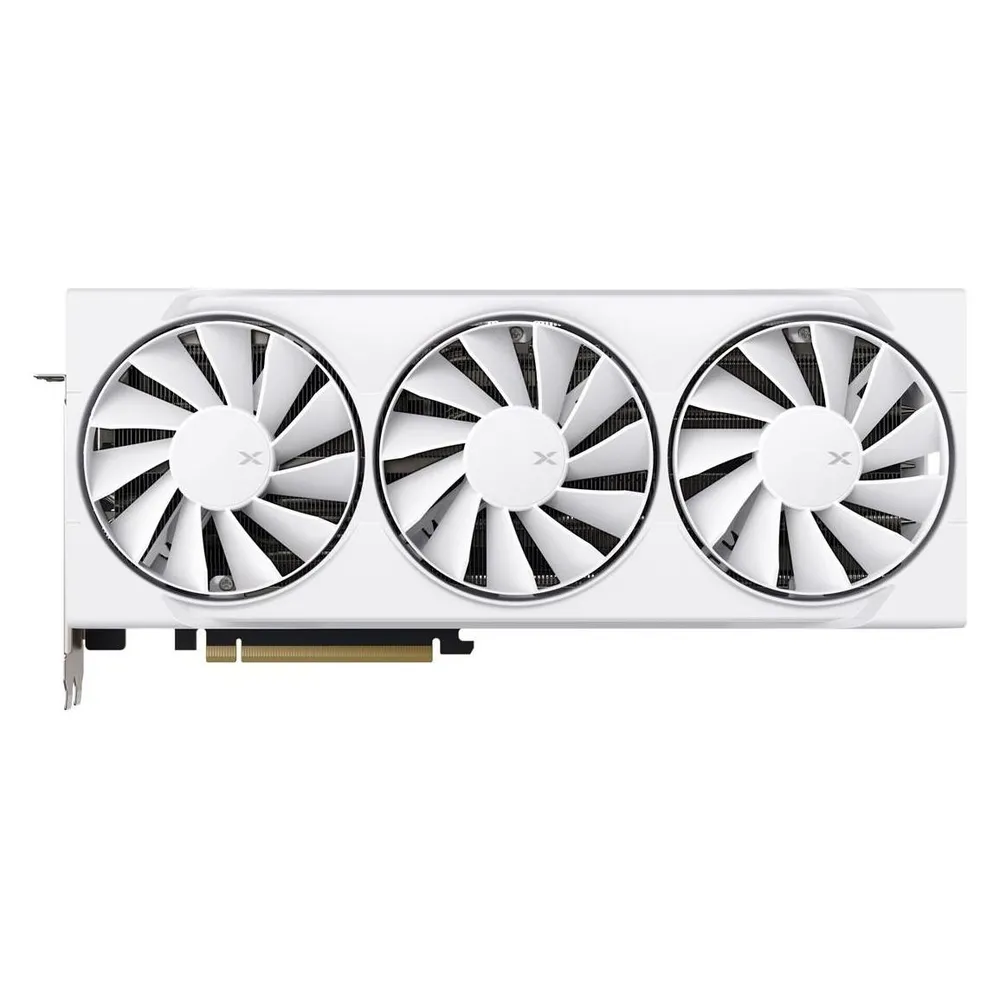 Tarjeta Gráfica XFX Swift Radeon RX 9070 XT 16GB GDDR6 Weiß Triple Fan PCIe 5.0
