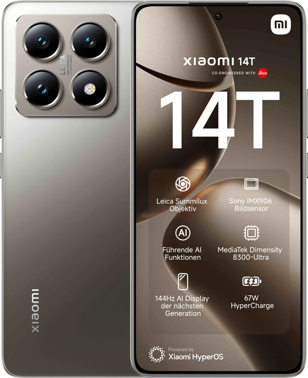 14T 12GB + 256GB Titan Gray Smartphone