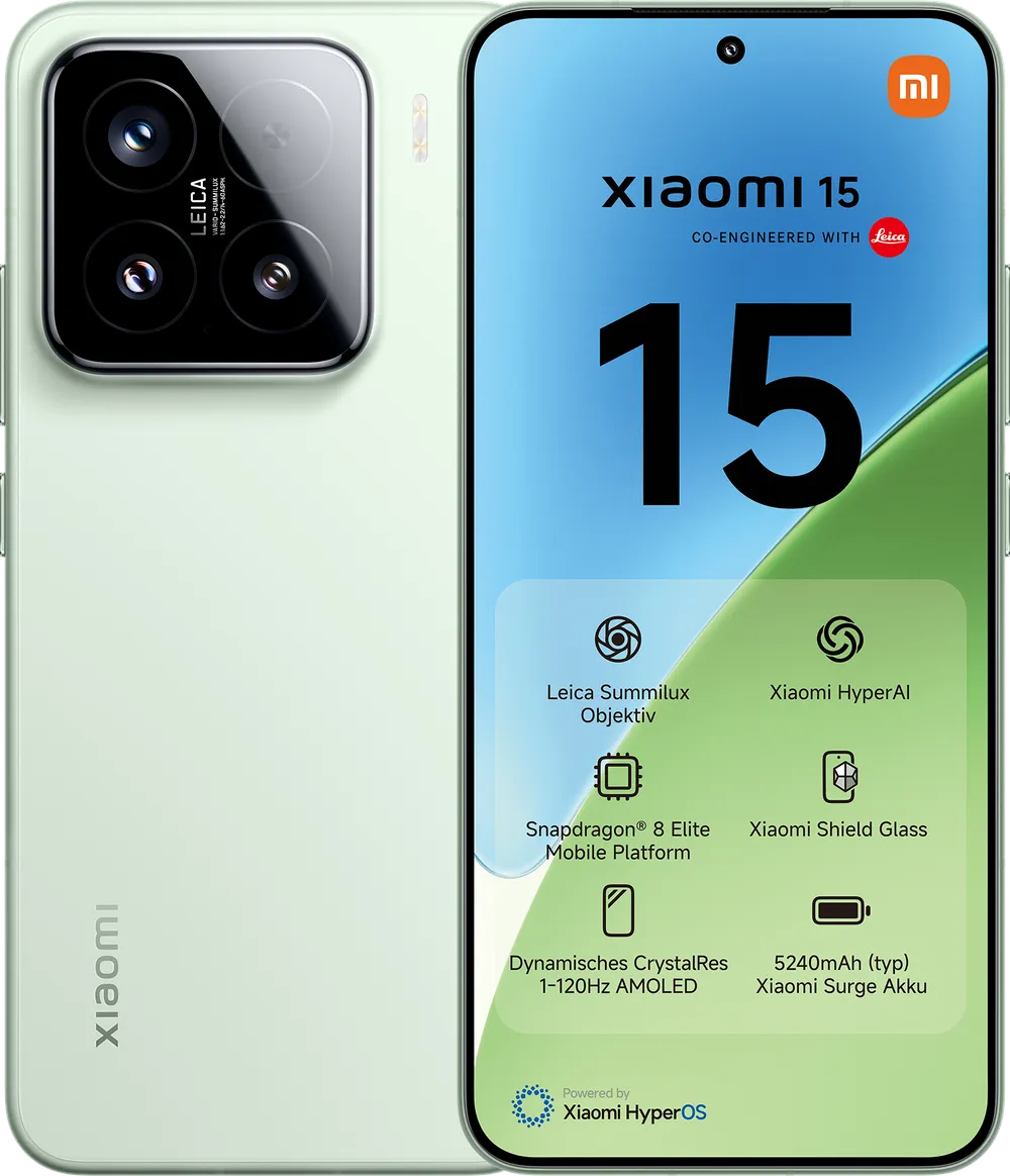 15 12GB + 512GB Green Smartphone