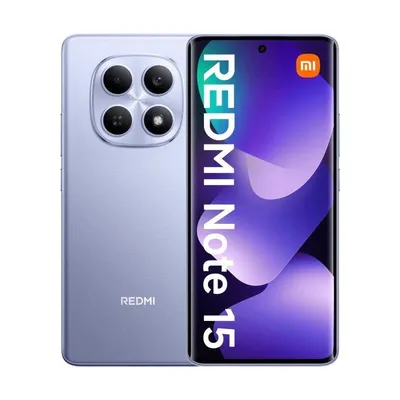 Xiaomi REDMI Note 15 4G 8GB 256GB 6.77" Lila
