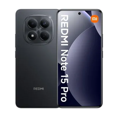 Xiaomi REDMI Note 15 Pro 4G 12GB 512GB 6.77" Schwarz