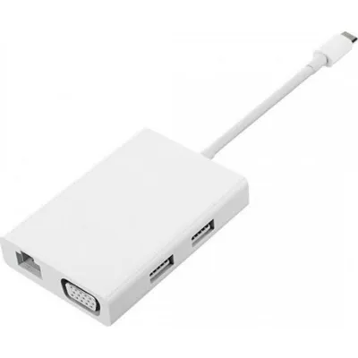 Xiaomi USB-C Adapter 2 USB 3.0 VGA Ethernet Gigabit