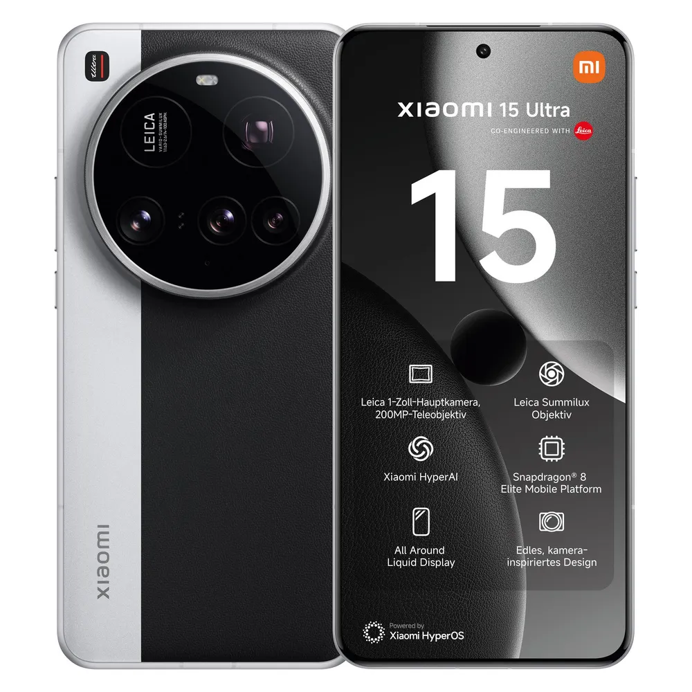 Xiaomi 15 Ultra 512GB silver chrome