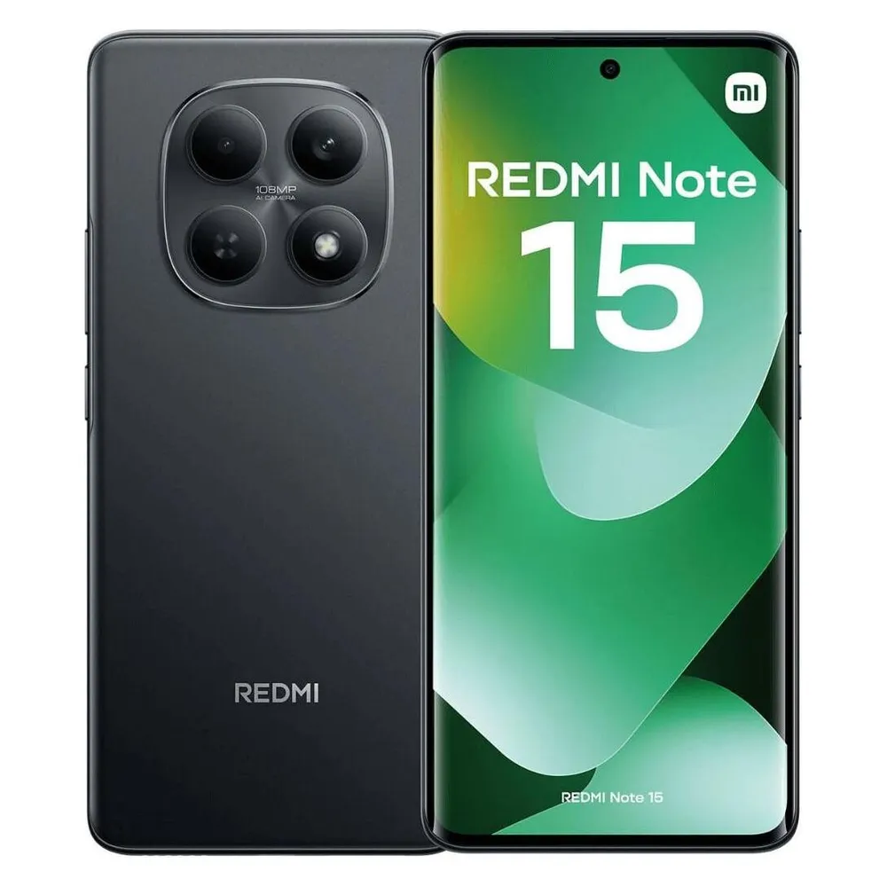 Xiaomi REDMI Note 15 4G 8GB 128GB 6.77" Schwarz