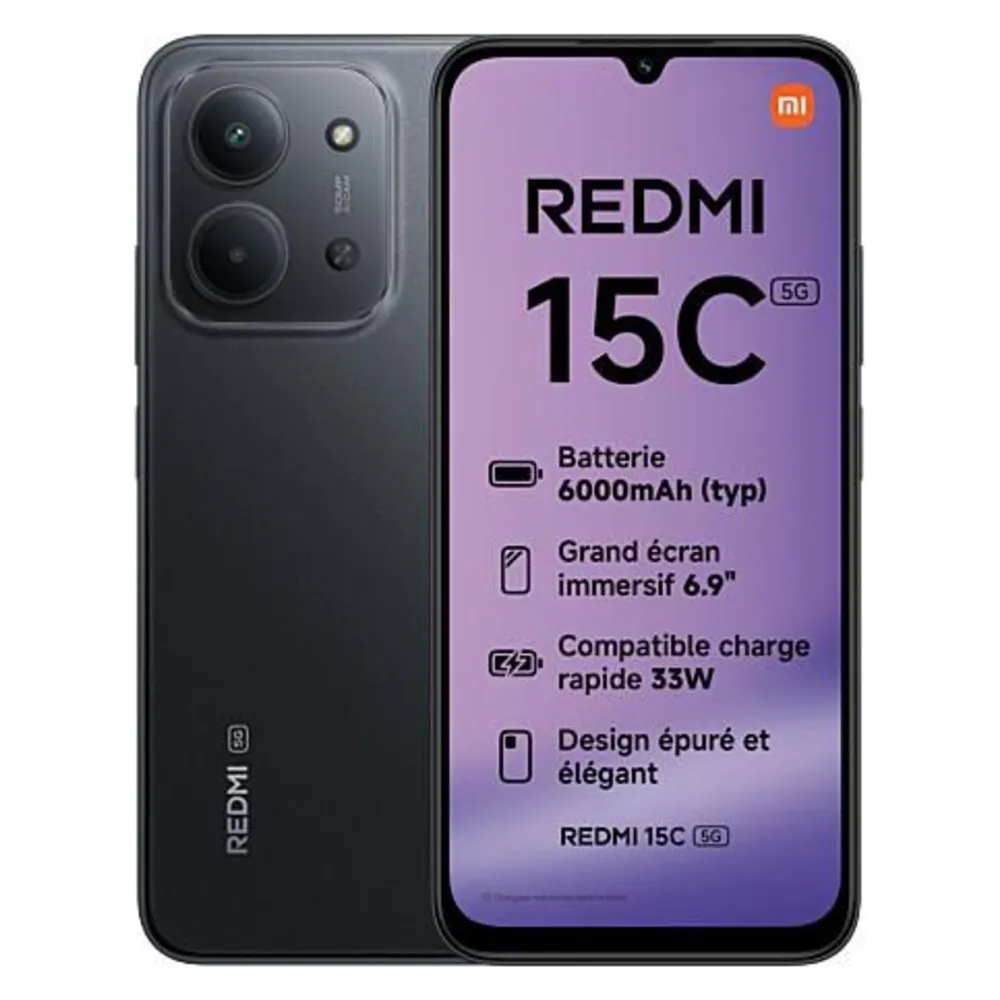 Redmi 15C 256GB Schwarz 5G