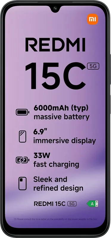 Redmi 15C 256GB Schwarz 5G