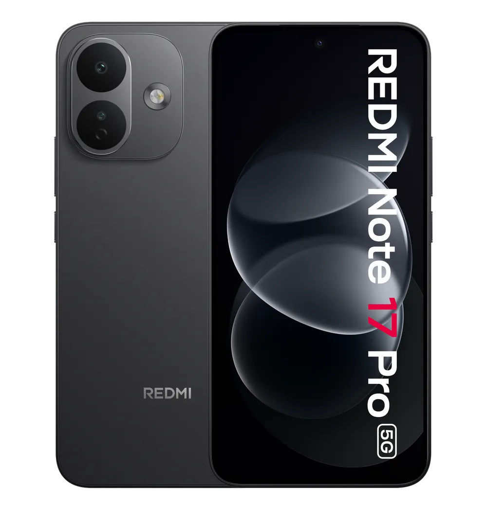 Redmi Note 17 Pro 5G - Black - 6GB RAM / 256GB ROM Smartphone