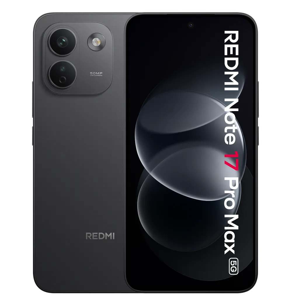 Redmi Note 17 Pro Max 5G - Black - 8GB RAM / 256GB ROM Smartphone