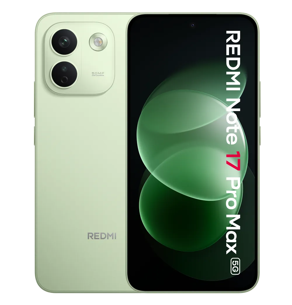Redmi Note 17 Pro Max 5G - Green - 8GB RAM / 256GB ROM Smartphone