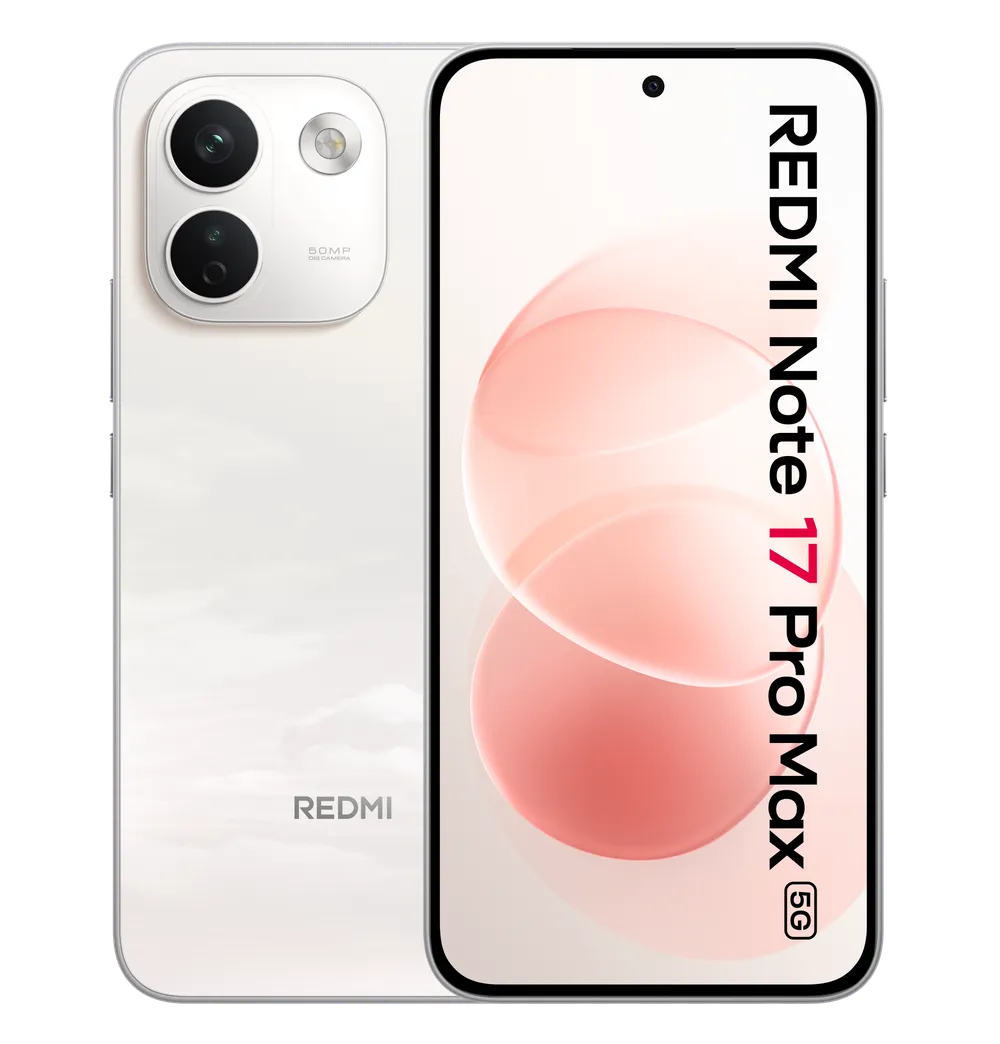 Redmi Note 17 Pro Max 5G - Cloud Blush - 8GB RAM / 256GB ROM Smartphone