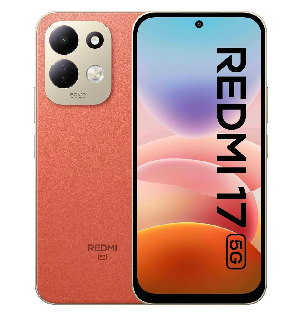Redmi 17 5G 4GB + 128GB Vivid Orange Smartphone
