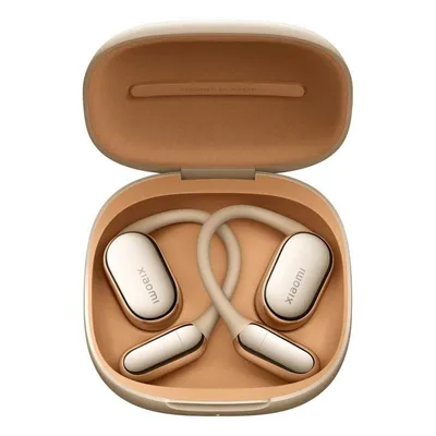 Auriculares Xiaomi OpenWear Stereo Pro inalámbricos Bluetooth para llamadas y música con Open-Ear Design, Micrófono y resistencia IP54, dorado