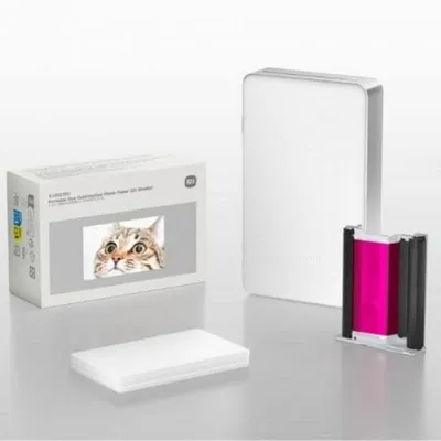 Fotopapier Xiaomi Portable Dye-Sublimation Photo Paper 5 x 7,6 cm 20 Blatt