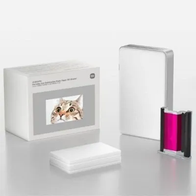 Fotopapier Xiaomi Portable Dye-Sublimation Photo Paper 50 Blatt 5 x 7,6 cm