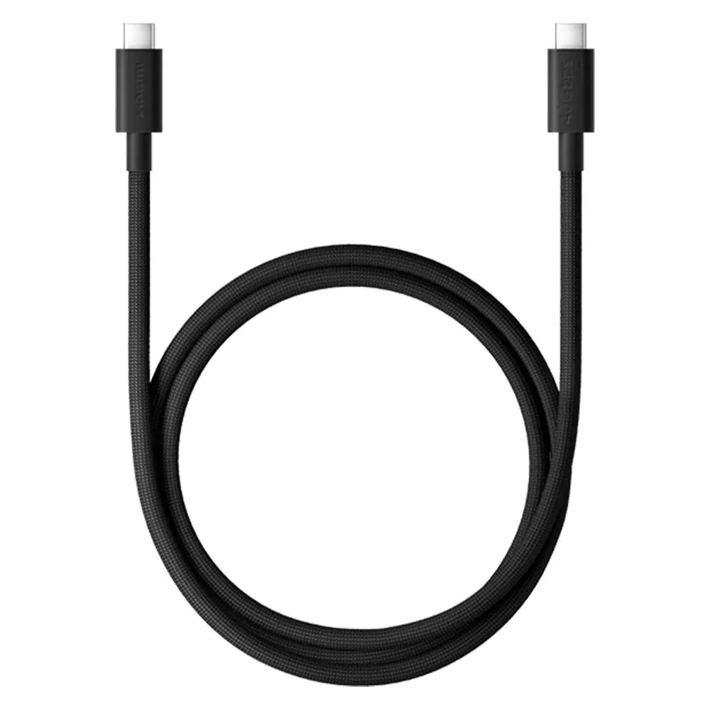 Kabel USB4 Gen 3x2 Xiaomi 1 m USB-C zu USB-C Grau