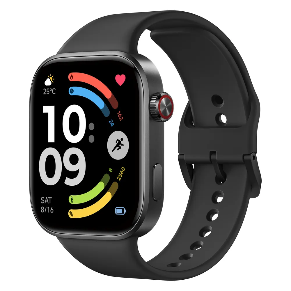 XIAOMI REDMI Watch 6 Bluetooth GPS 46mm Schwarz Obsidian 12 Tage Akku
