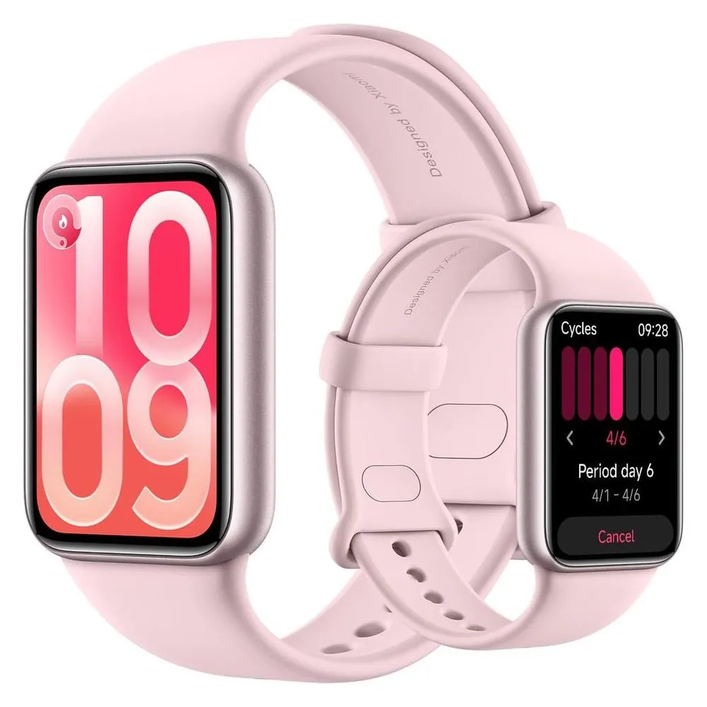 Aktivitätsarmband Xiaomi Mi Band 10 Pro Bluetooth AMOLED GPS Rosa Lavendel 21 Tage
