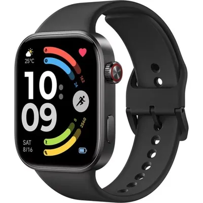 Xiaomi REDMI Watch 6 NFC Bluetooth GPS 2,07" Obsidian Schwarz Einheitsgröße 5ATM