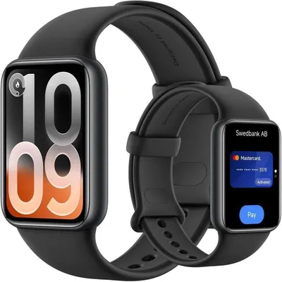 Aktivitätsarmband Xiaomi Smart Band 10 Pro Bluetooth NFC AMOLED Schwarz 21 Tage GPS