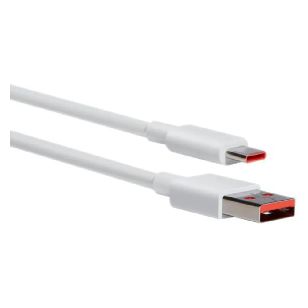 Xiaomi 6A USB-C auf USB-A Stecker/Stecker Kabel 1m Weiß