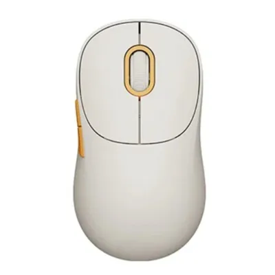 Ratón Xiaomi inalámbrico 1200 DPI Bluetooth + RF 2.4 GHz Blanco ergonómico