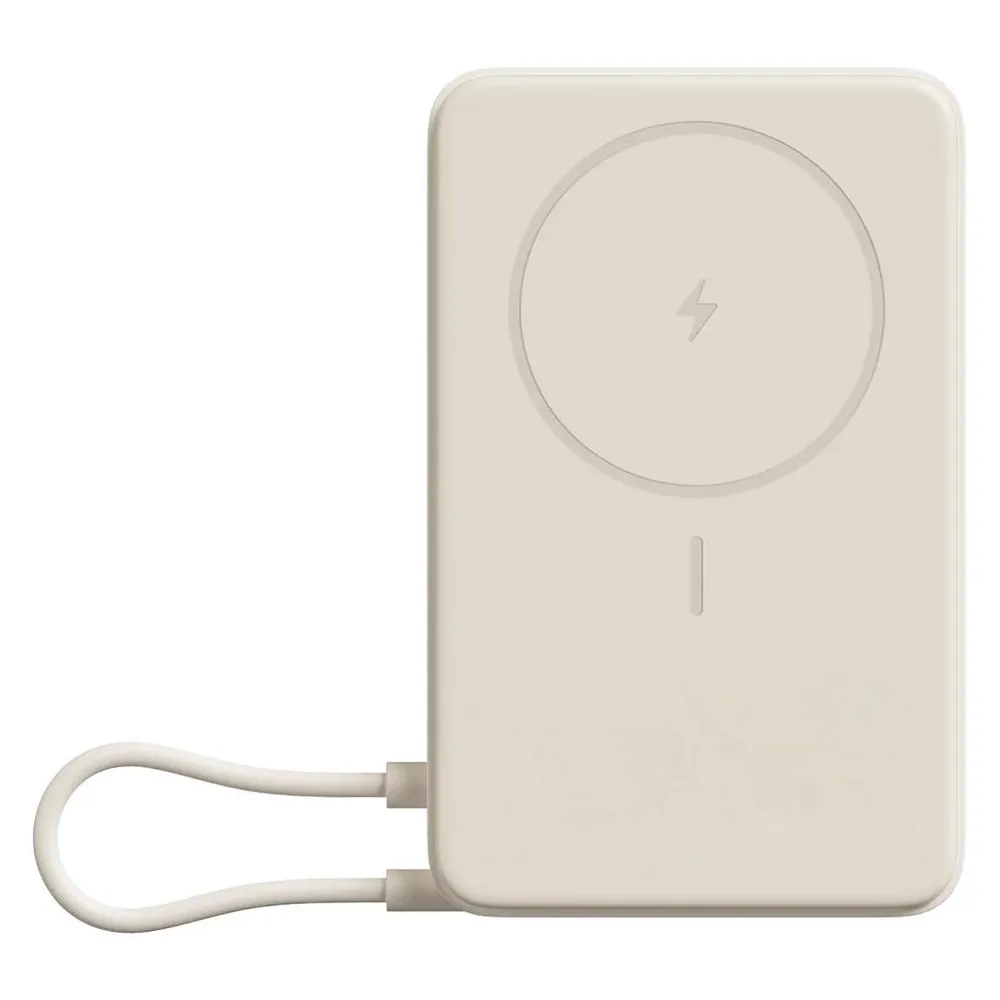 Externer Akku Xiaomi BHR08PBGL 5900 mAh kabelloser Ladeadapter beige