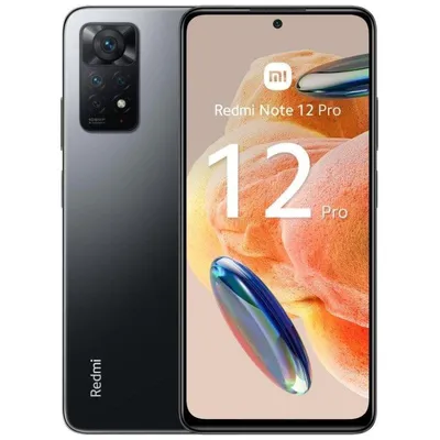 Xiaomi REDMI Note 12 Pro 4G 6GB 128GB 6.67" Graphite Gray