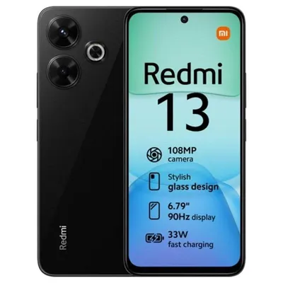 Xiaomi REDMI 13 4G 8GB 256GB 6.79" Schwarz