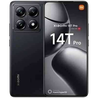 Xiaomi 14T Pro 5G 12GB 512GB 6.67" Schwarz Titan