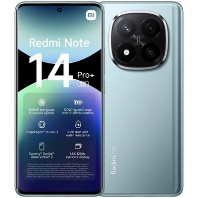 Xiaomi REDMI Note 14 Pro Plus 5G 12GB 512GB 6.67" Blau
