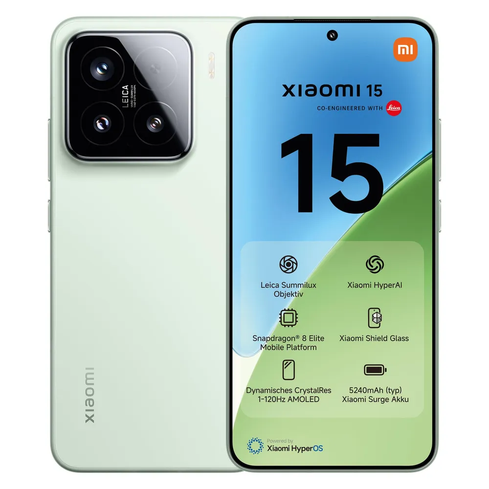 Xiaomi 15 5G 12GB 256GB 6.36" Grün