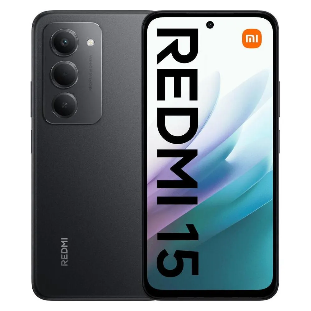 Xiaomi REDMI 15 4G 6GB 128GB 6.9" Schwarz Midnight