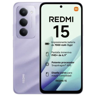 Xiaomi REDMI 15 4G 6GB 128GB 6.9" Sandlila