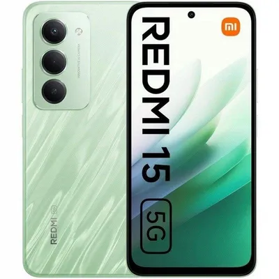 Xiaomi REDMI 15 5G 4GB 128GB 6.9" Grün Ripple