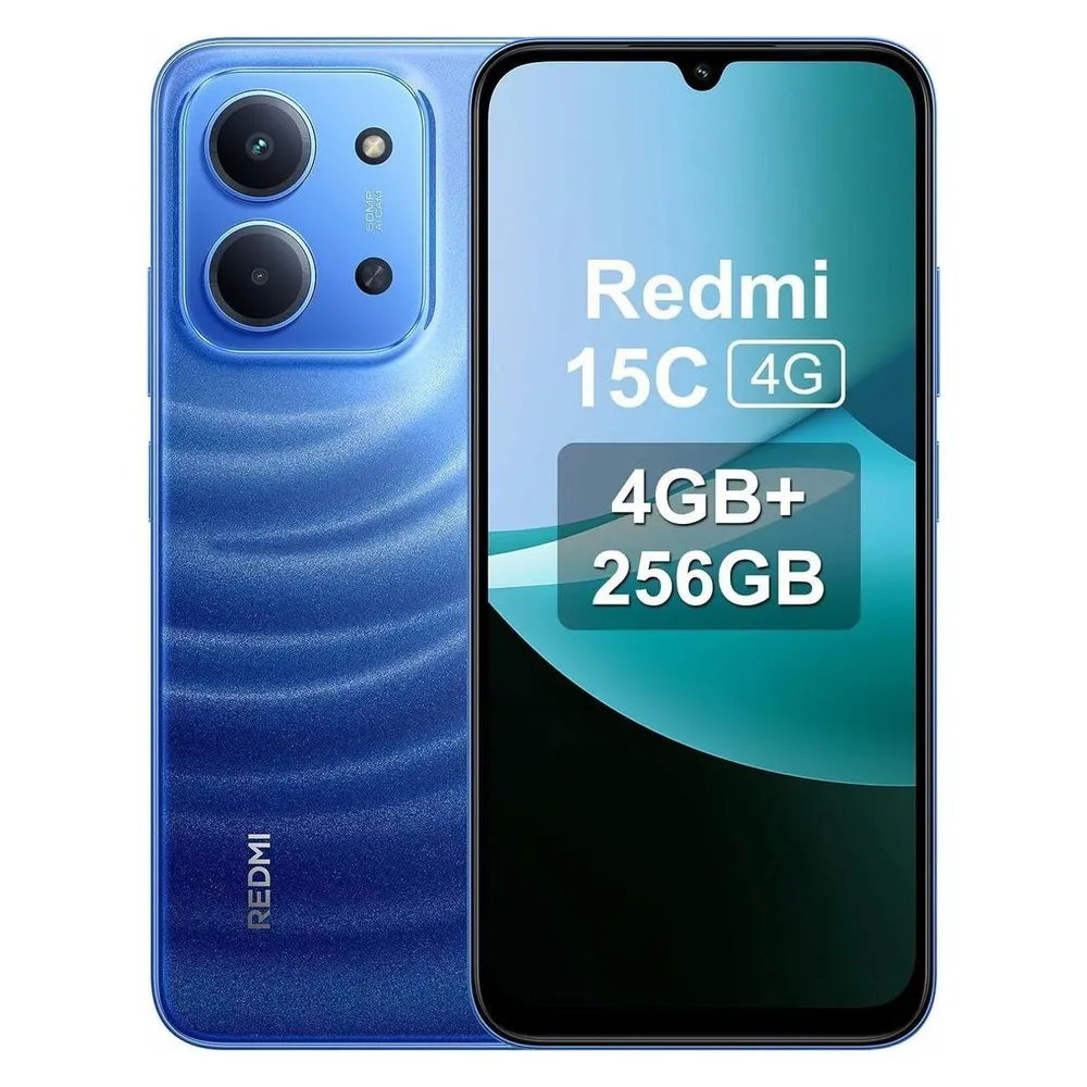 Xiaomi REDMI 15C 4G 4GB 256GB 6.9" Blau