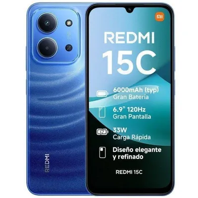 Xiaomi REDMI 15C 4G 4GB 256GB 6.9" Blau