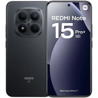 Xiaomi REDMI Note 15 Pro Plus 5G 12GB 512GB 6.83" Schwarz