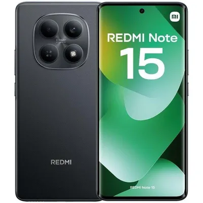 Xiaomi REDMI Note 15 4G 8GB 256GB 6.77" Schwarz
