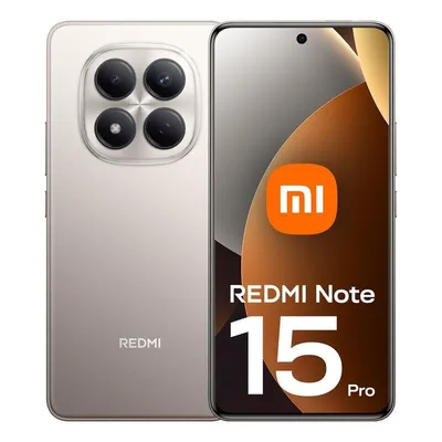 Xiaomi REDMI Note 15 Pro 5G 8GB 6.83" 512GB Titan Triple-Kamera
