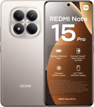 Xiaomi Redmi Note 15 Pro 256GB Gold 4G