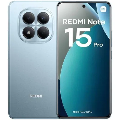 Xiaomi REDMI Note 15 Pro 4G 8GB 256GB 6.77" Blau